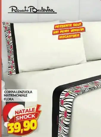 Coppia lenzuola matrimoniale