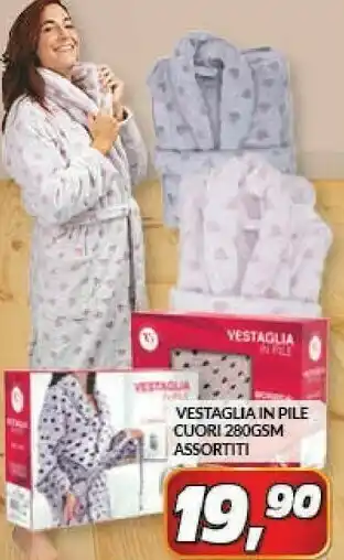 Vestaglia in pile