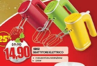 Risparmio Casa Sbattitore elettrico offerta
