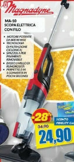 Scopa elettrica offerta di Risparmio Casa