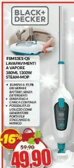 Risparmio Casa Lavapavimenti a vapore offerta
