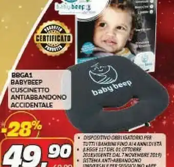Risparmio Casa Baby beep bbga1 accessorio per seggiolini auto dispositivo smart pad antiabbandono per seggiolini offerta