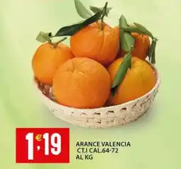 Sisa Arance valencia offerta