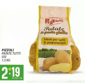 Sisa Pizzoli patate tutti usi offerta