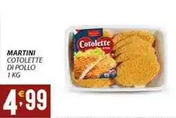 Sisa Martini cotolette di pollo offerta