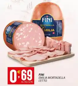 Sisa Fini emilia mortadella offerta