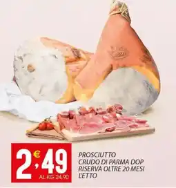 Sisa Prosciutto crudo di parma dop riserva oltre offerta