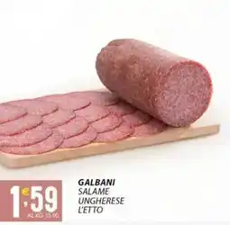 Sisa Galbani salame ungherese offerta