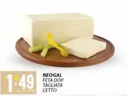 Sisa Neogal feta dop tagliata offerta