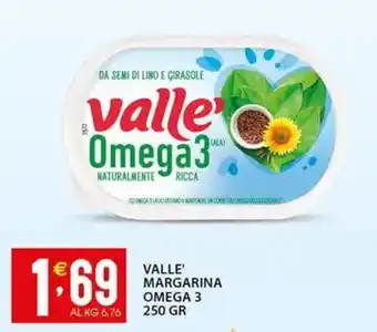 Sisa Valle' margarina omega 3 offerta