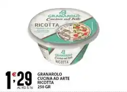 Sisa Granarolo cucina ad arte ricotta offerta