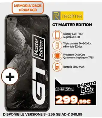 Somma Expert Realme GT Master Edition offerta