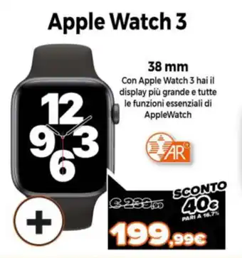Apple Watch 3 38 mm