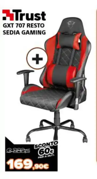 Trust GXT 707 Resto Sedia Gaming