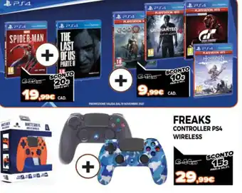 Freaks Controller PS4 Wireless