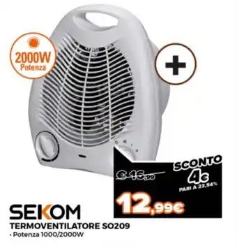 Sekom Termoventilatore SO209