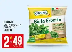 Sisa Orogel bieta erbetta cubello offerta