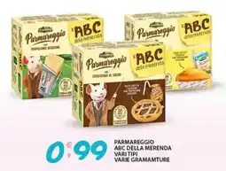 Sisa Parmareggio abc della merenda offerta