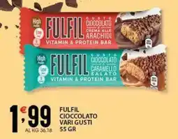 Sisa Fulfil cioccolato vari gusti offerta