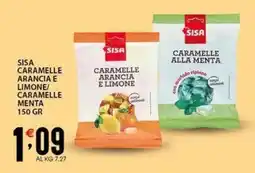 Sisa Sisa caramelle arancia e limone/ caramelle menta offerta