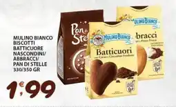 Sisa Mulino bianco biscotti batticuore nascondini/ abbracci/ pan di stelle offerta