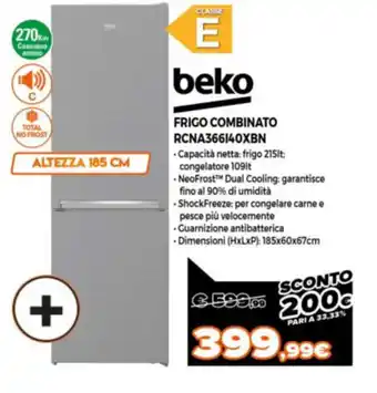 beko Frigo Combinato RCNA366I40XBN