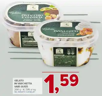 Todis Gelato in vaschetta vari gusti offerta