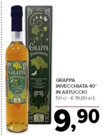 Todis Grappa invecchiata 40° in astuccio offerta