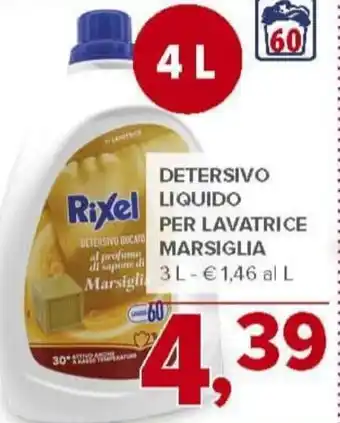 Todis Detersivo liquido per lavatrice marsiglia offerta