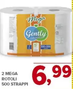 Todis 2 mega rotoli 500 strappi i offerta