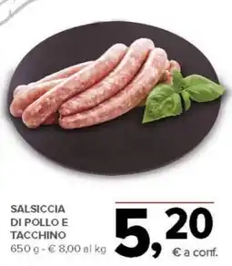 Todis Salsiccia di pollo e tacchino offerta