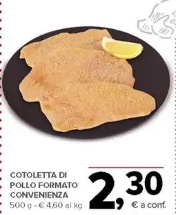 Todis Cotoletta di pollo formato convenienza offerta