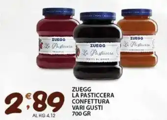 Sisa Zuegg la pasticcera confettura vari gusti offerta