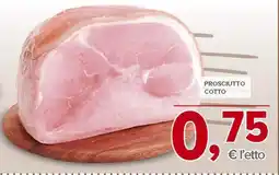 Todis Prosciutto cotto offerta