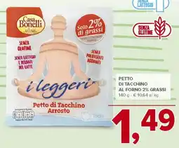 Todis Petto di tacchino al forno 2% grassi offerta