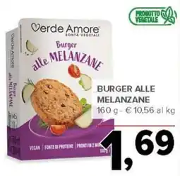 Todis Burger alle melanzane offerta