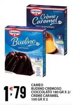 Sisa Cameo budino cremoso cioccolato / creme caramel offerta