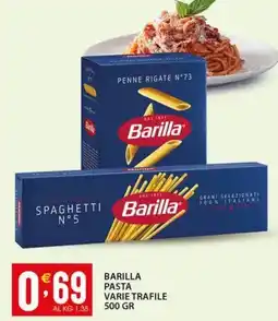 Sisa Barilla pasta varie trafile offerta