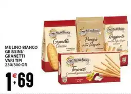 Sisa Mulino bianco grissini/ granetti vari tipi offerta