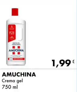 Iper Tosano AMUCHINA Crema gel offerta