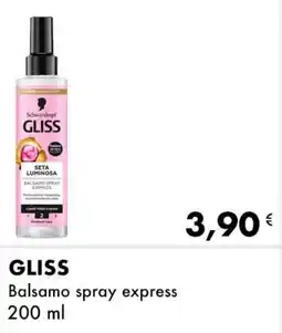 Iper Tosano GLISS Balsamo spray express offerta