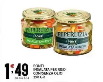 Sisa Ponti insalata per riso con/senza olio offerta