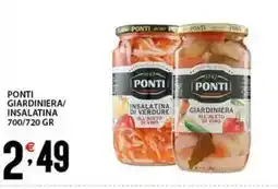 Sisa Ponti giardiniera/ insalatina offerta