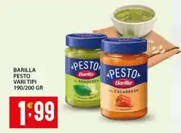 Sisa Barilla pesto vari tipi offerta