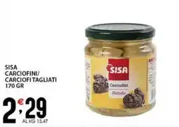 Sisa Sisa carciofini/ carciofi tagliati offerta