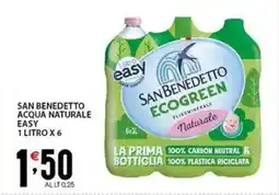 Sisa San benedetto acqua naturale easy offerta