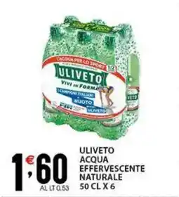 Sisa Uliveto acqua effervescente naturale offerta