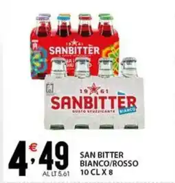 Sisa San bitter bianco/rosso offerta