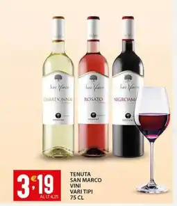 Sisa Tenuta san marco vini vari tipi offerta