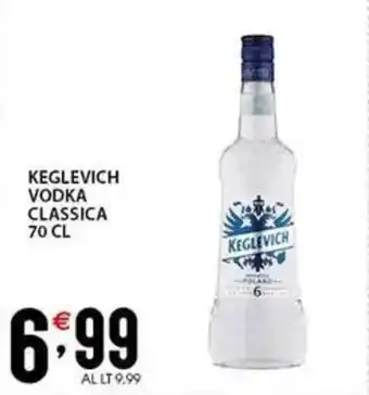 Sisa Keglevich vodka classica offerta